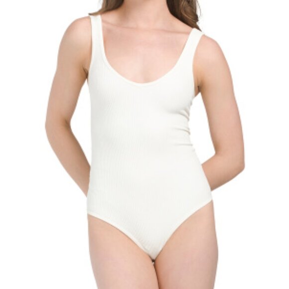 NWT! Free People Ribbed Bodysuit M/L - Picture 1 of 3